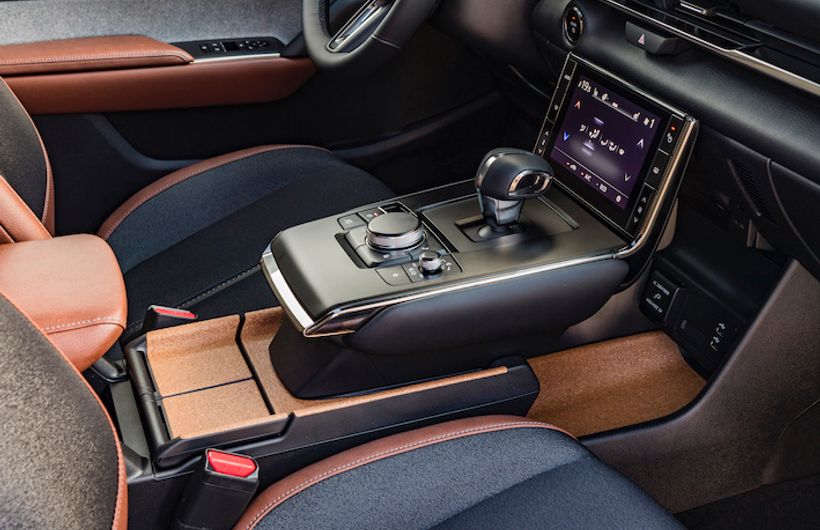 Mazda CX30 interior centre console